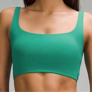 Lululemon Bend This Scoop and Square Bra
Light Support, cascadia green